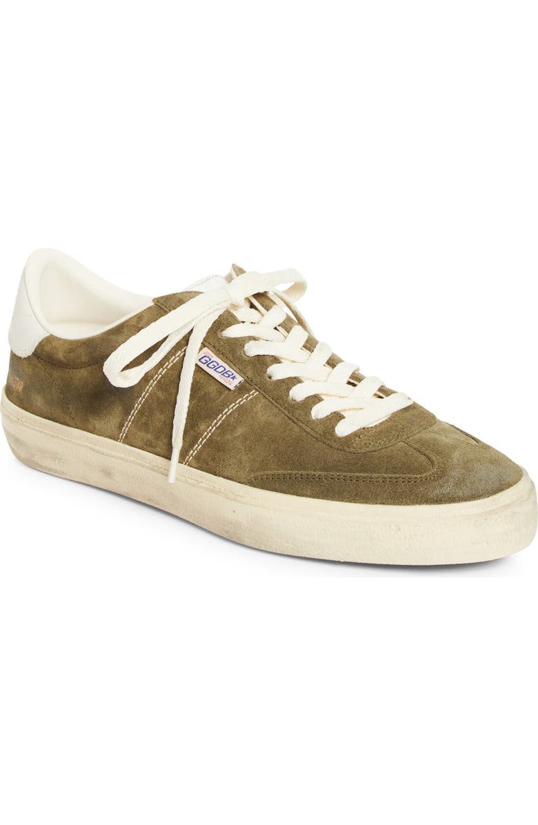 Golden Goose Soul Star Low Top Sneaker, Main, color, Olive Green/ White/ Milk