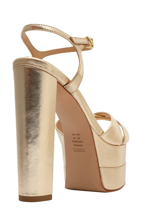 SCHUTZ SCHUTZ KEEFA PLATFORM SANDAL