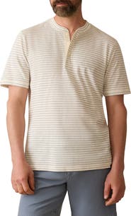 Faherty Sunwashed Organic Cotton Henley