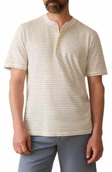 Faherty Sunwashed Organic Cotton Henley