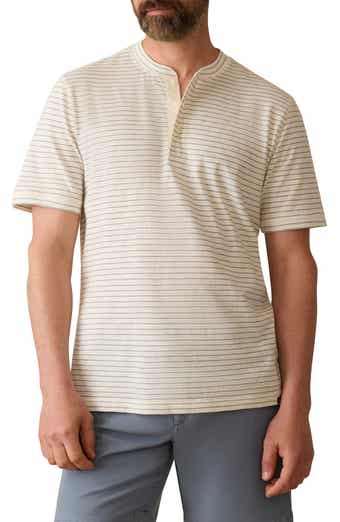 Faherty Sunwashed Organic Cotton Henley