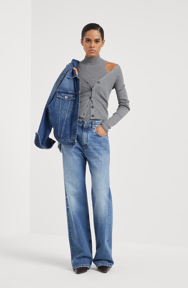 Brunello Cucinelli Knit top, Alternate, color, 