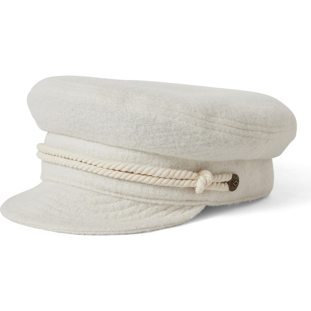 Brixton Kayla Bouclé Cap In Neutral