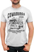 TEENAGE MUTANT NINJA TURTLES Men's Teenage Mutant Ninja Turtles Cowabunga Team Power Race Graphic T-Shirt