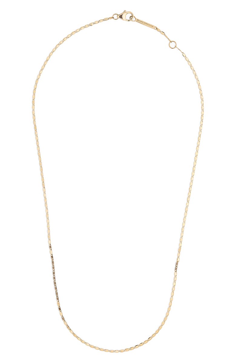LANA 14K Gold Petite Malibu Chain Necklace, Main, color, Yellow Gold