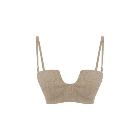 Linen Bra
