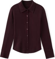 MANGO Collar Cardigan