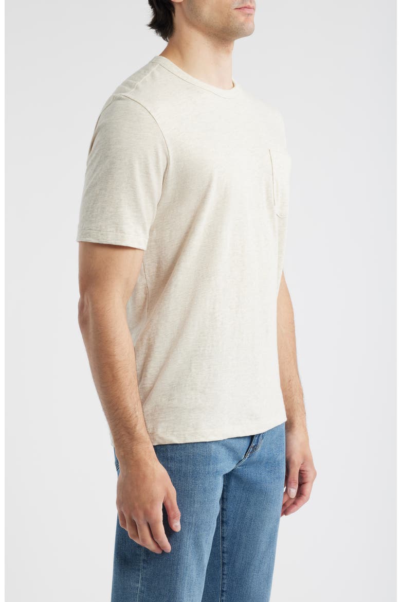 Sunwashed Pocket T-Shirt, Alternate, color, ISLAND DUNE HEATHER