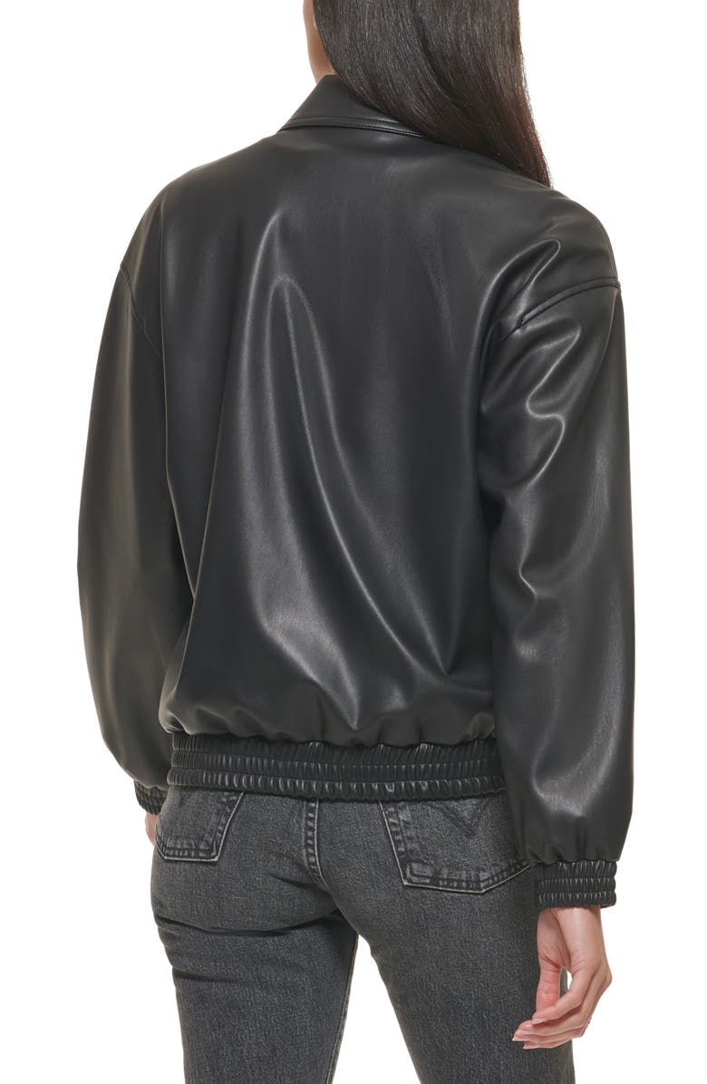 Levi's<sup>®</sup> Faux Leather Dad Jacket, Alternate, color,