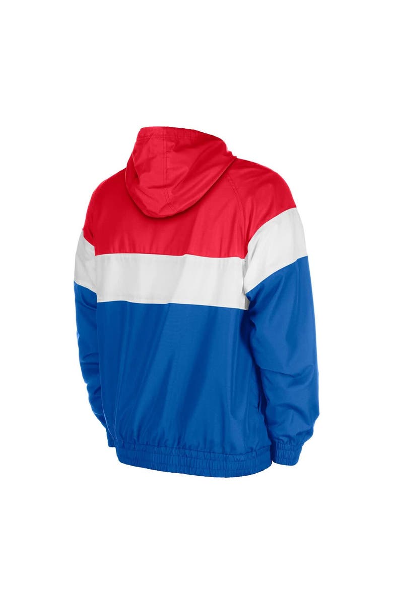 New Era Men's New Era Royal Buffalo Bills 3rd Down Raglan Quarter-Zip Windbreaker Jacket, Alternate, color, 