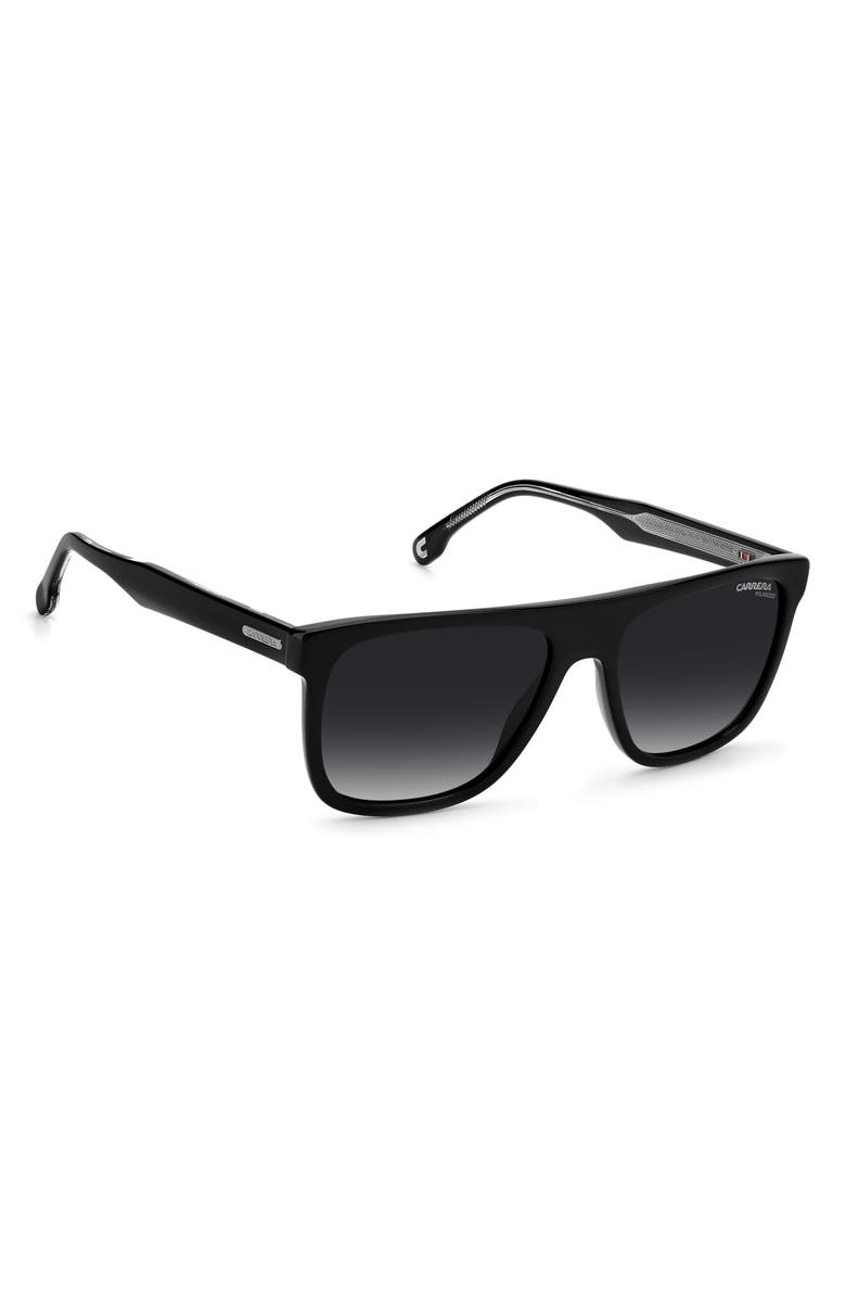Carrera Eyewear 56mm Rectangular Sunglasses, Alternate, color, 