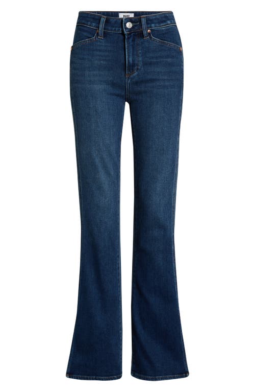 Paige Laurel Canyon High Waist Bootcut Jeans In Blue