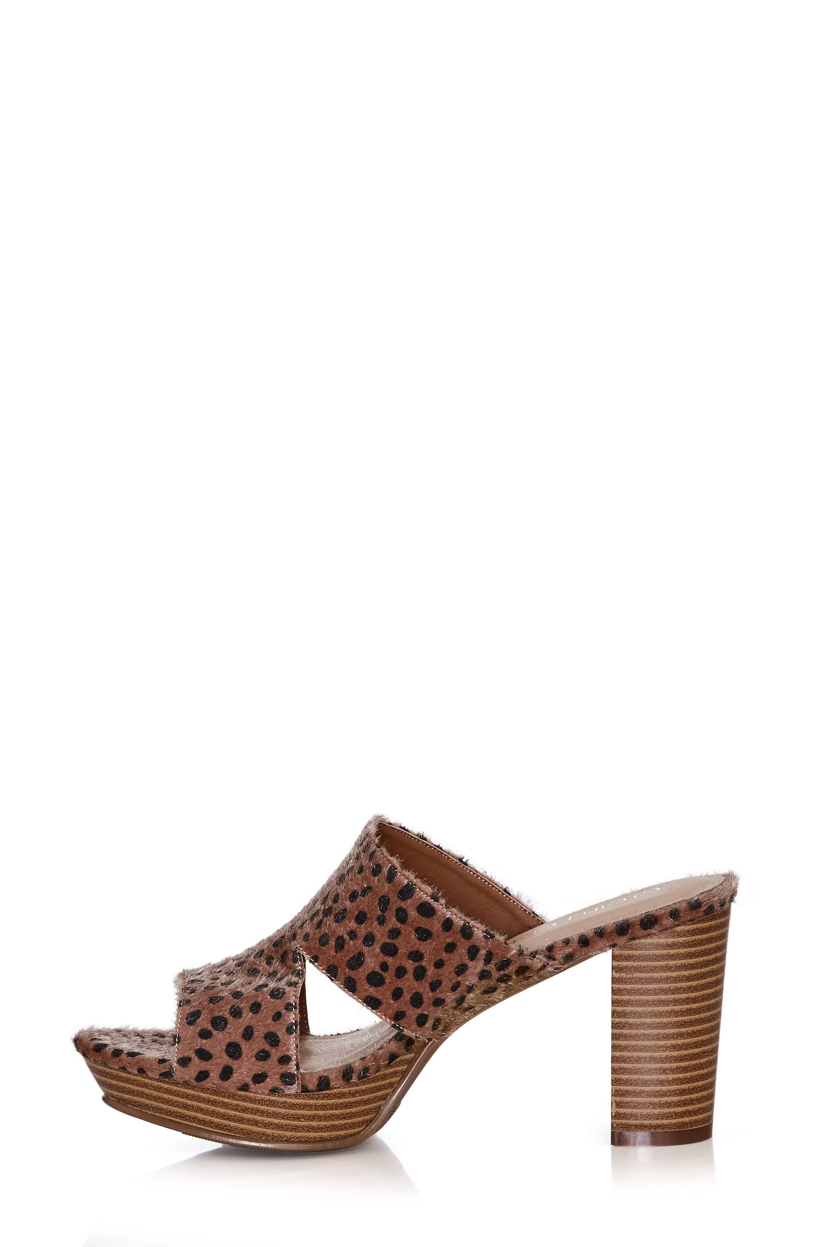 City Chic Remy Platform Sandal, Alternate, color, Spotty Animal
