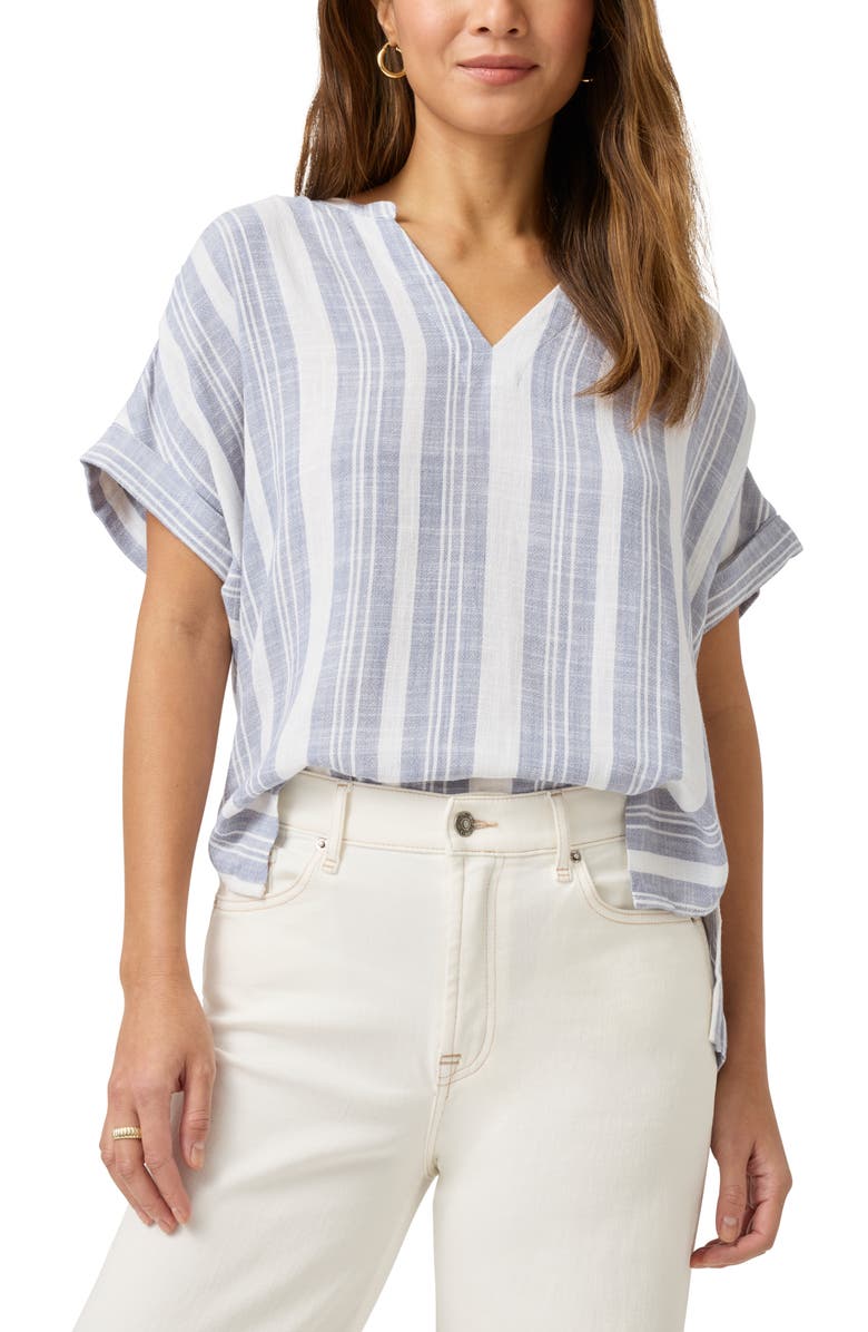 Splendid St Tropez Stripe Woven Shirt, Main, color, 