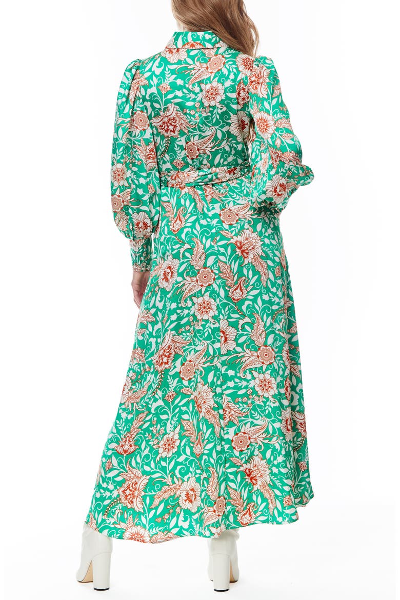 Rebel Twill Maxi Dress, Alternate, color, FIORE