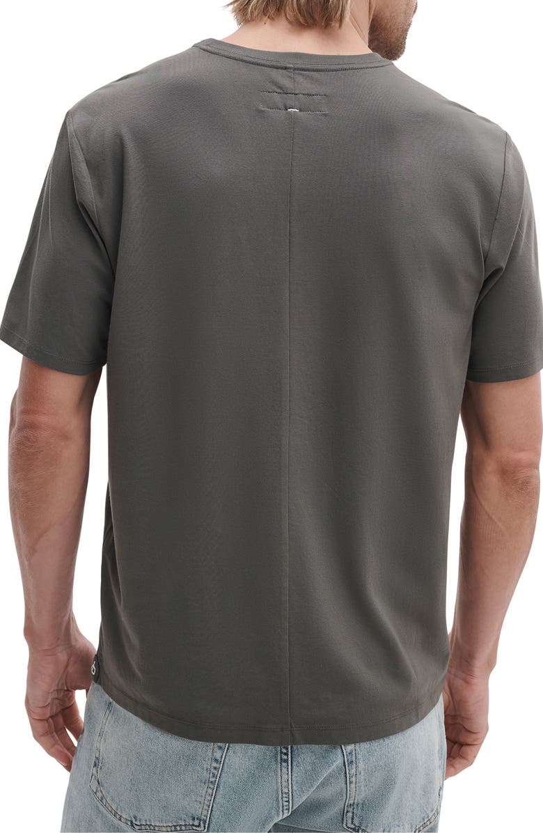 rag & bone Classic Tech Jersey T-Shirt, Alternate, color, Charcoal Green