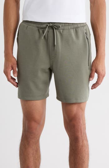 90 Degree By Reflex Zephyr 7-inch Scuba Shorts In Green