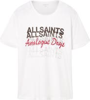 AllSaints Graphite Graphic T-Shirt