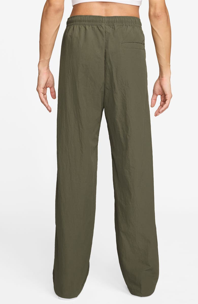 Nike Sportswear Everything Wovens Mid-Rise Open-Hem Pants, Alternate, color, Mdoliv/Sail