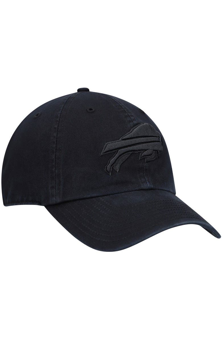 '47 Men's '47 Black Buffalo Bills Team Tonal Clean Up Adjustable Hat, Alternate, color, Black