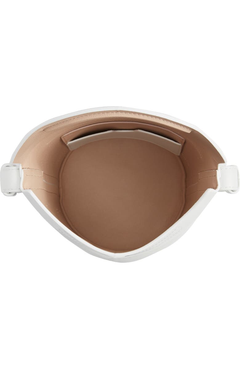 McQueen Alexander McQueen Small The Curve Leather Shoulder Bag, Alternate, color,