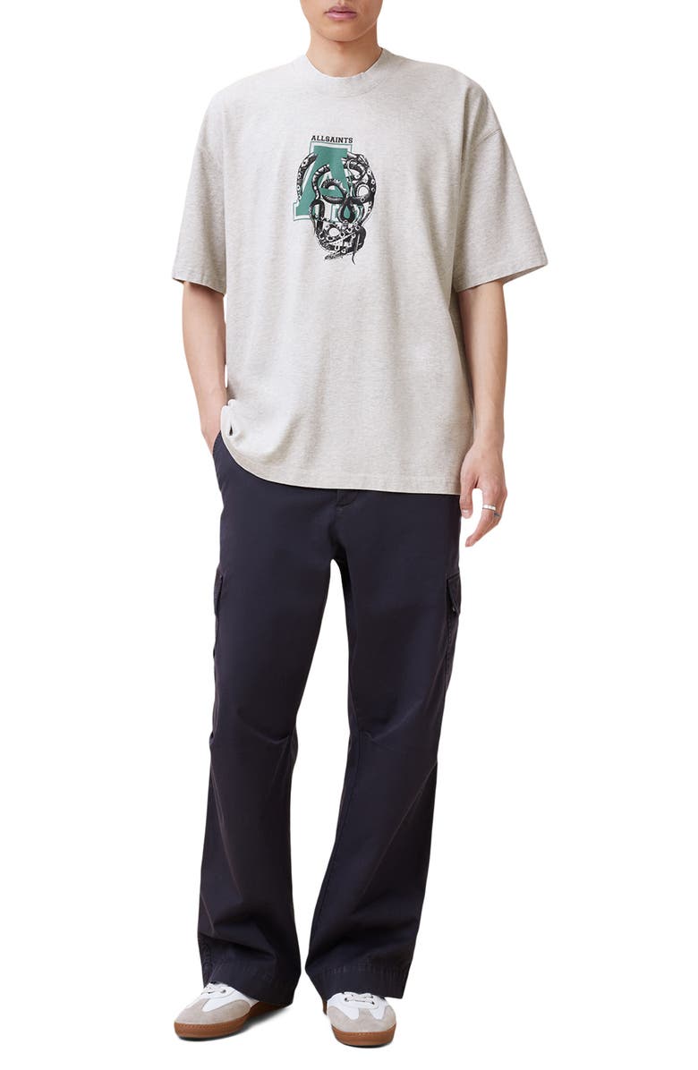 AllSaints Caduceus Graphic T-Shirt, Alternate, color,