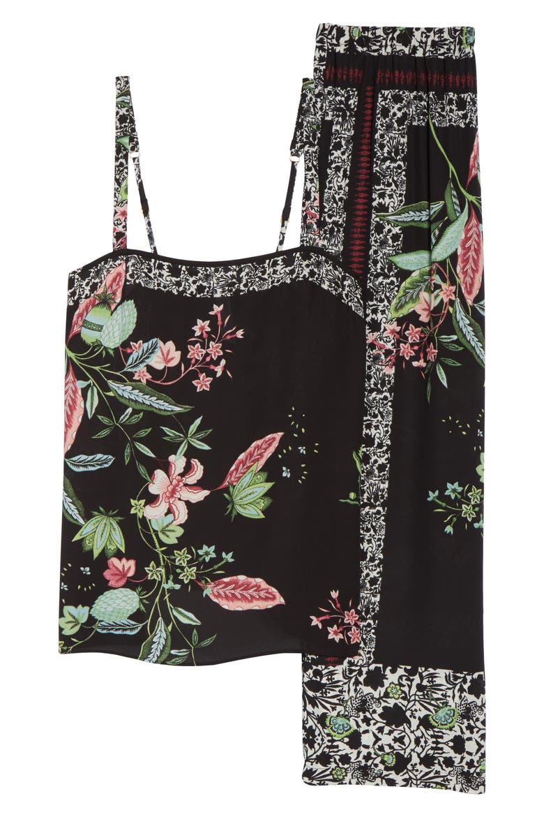 Dillon Pajamas, Alternate, color, BLACK