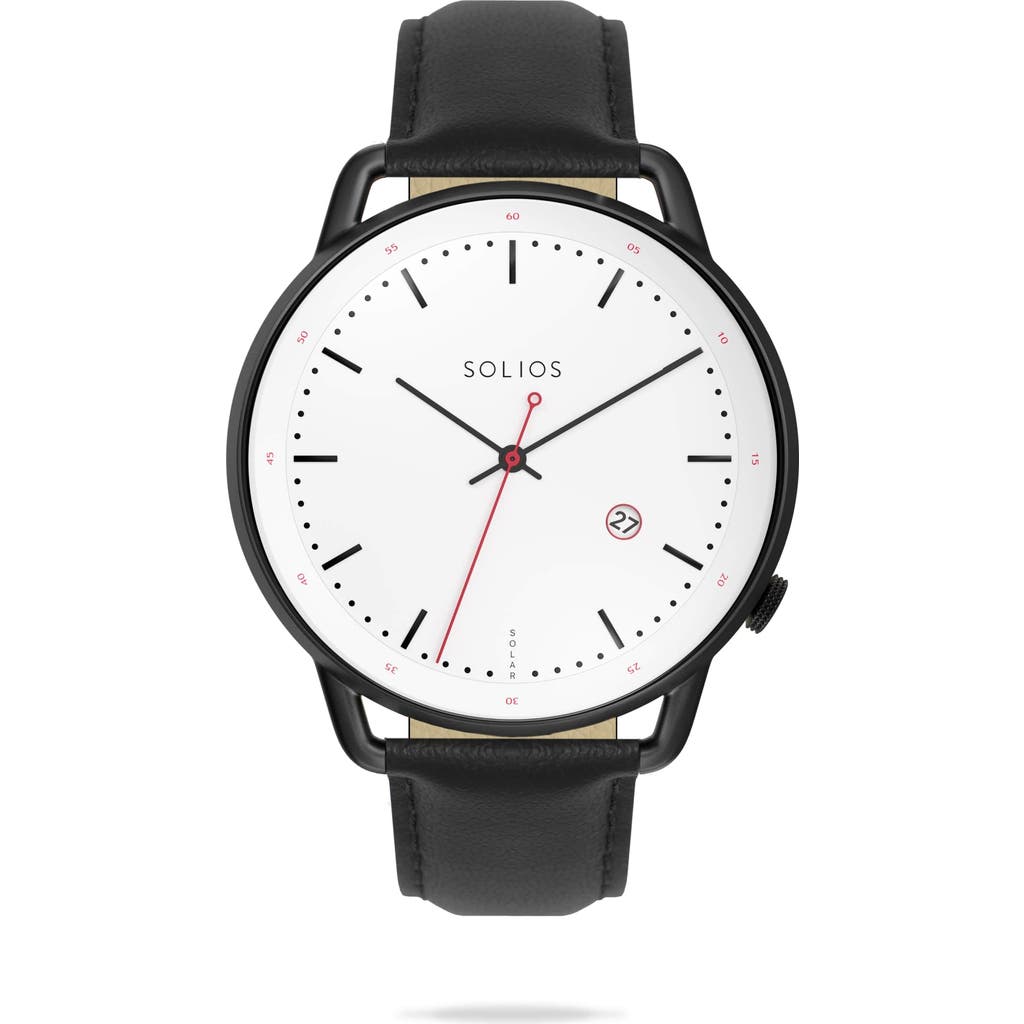 Solios Watches The Solar Curve | White Dial
