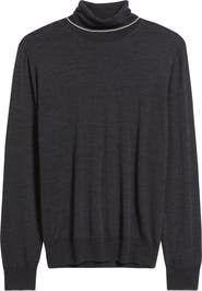 Canali Turtleneck Wool Sweater
