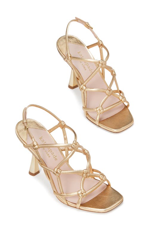 Kate Spade New York Coco Slingback Sandal In Gold