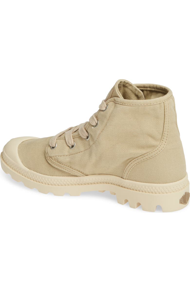 Palladium Pampa Hi Bootie, Alternate, color, Sahara/Ecru
