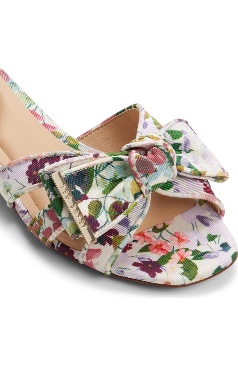Ted Baker London Elsie Bow Slide Sandal, Alternate, color, Other Purple