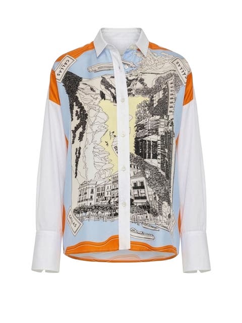 Sirene Silk front shirt