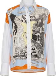 Callas Milano Sirene Silk front shirt