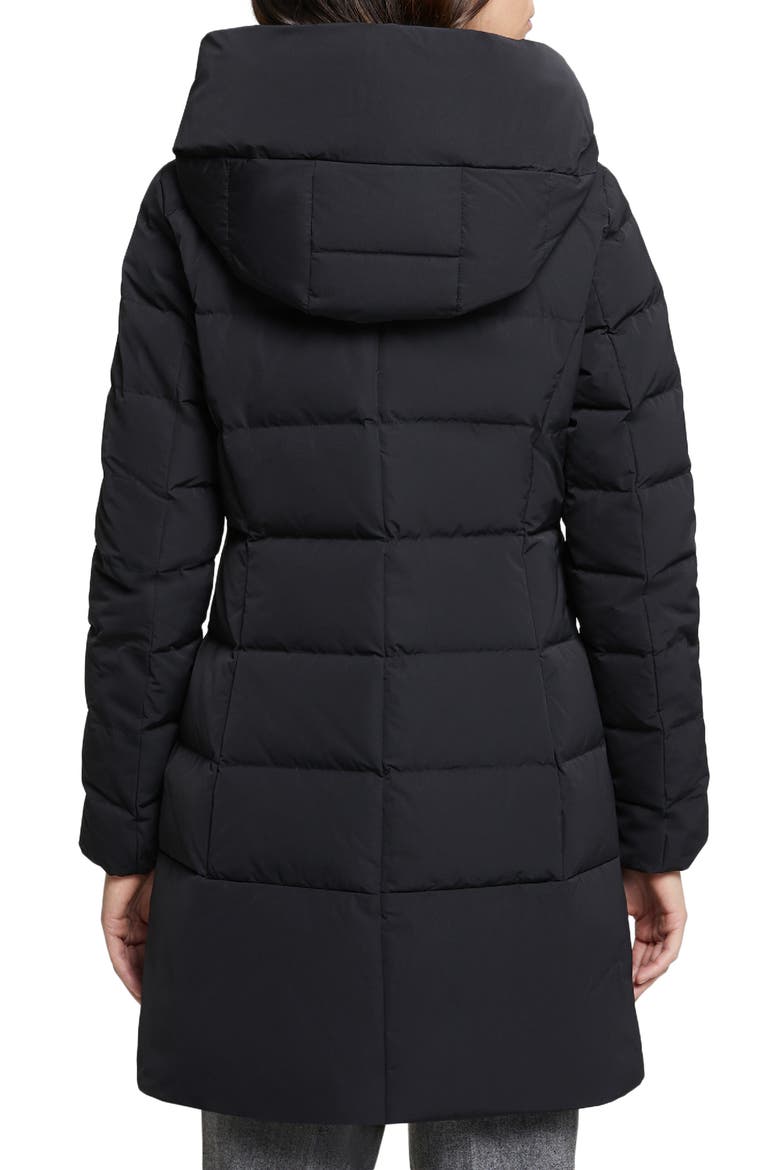 Puffy Prescott 800 Fill Power Down Coat, Alternate, color, BLACK
