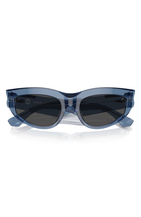 55mm Cat Eye Sunglasses