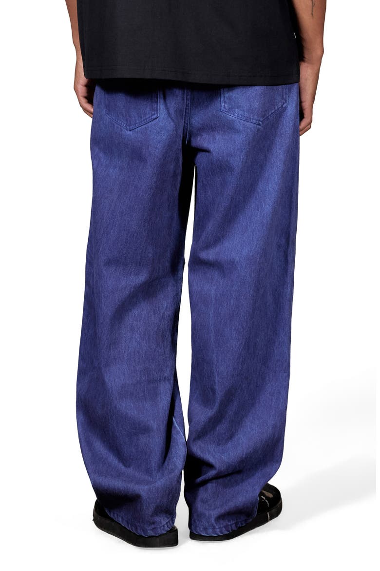 Spray Formula Baggy Jeans, Alternate, color, BLUE