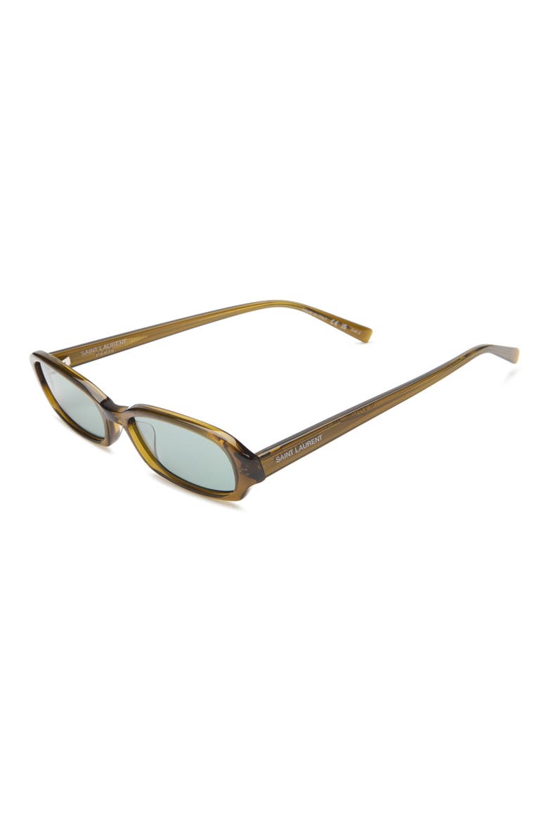 Erin 52mm Rectangular Sunglasses, Alternate, color, BROWN