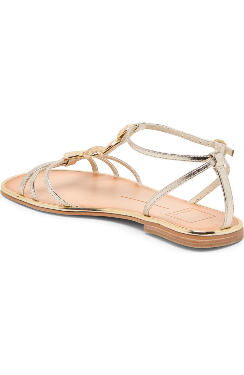 Dolce Vita Faun Ankle Strap Sandal, Alternate, color, Light Gold