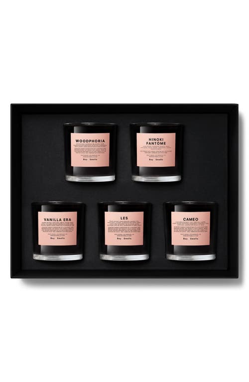 Boy Smells Best Sellers 5-Piece Candle Set (Nordstrom Exclusive) (Limited Edition) $100 Value 