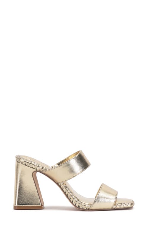 Vince Camuto Kaden Slide Sandal In Egyptian Gold