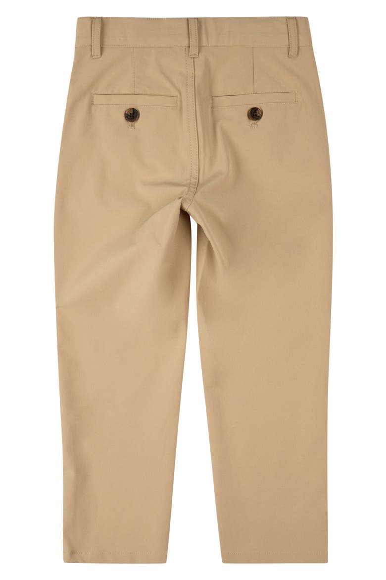 Kids' Flat Front Dress Pants, Alternate, color, SAND