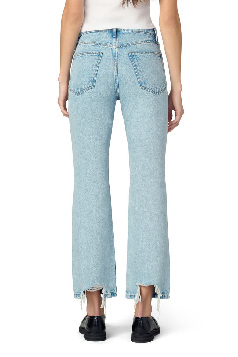 The Stacey Distressed High Waist Ankle Bootcut Jeans, Alternate, color, RAMPART