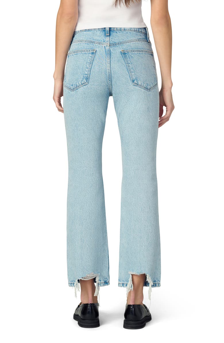Joe's The Stacey Distressed High Waist Ankle Bootcut Jeans, Alternate, color, 
