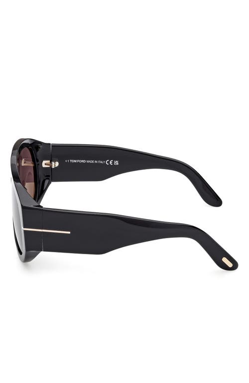 Tom Ford Bronson 60mm Aviator Sunglasses