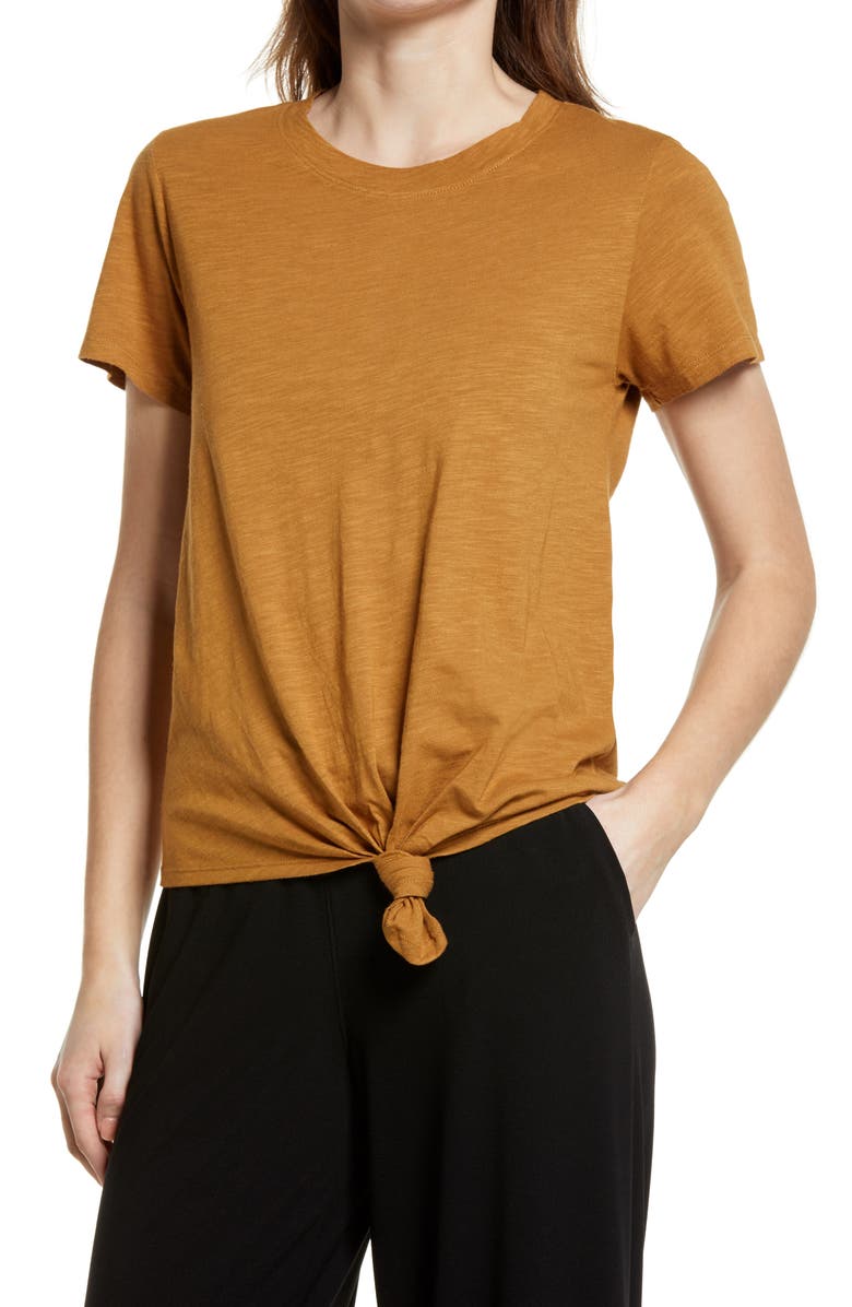 Sanctuary Perfect Knot T-Shirt, Main, color,