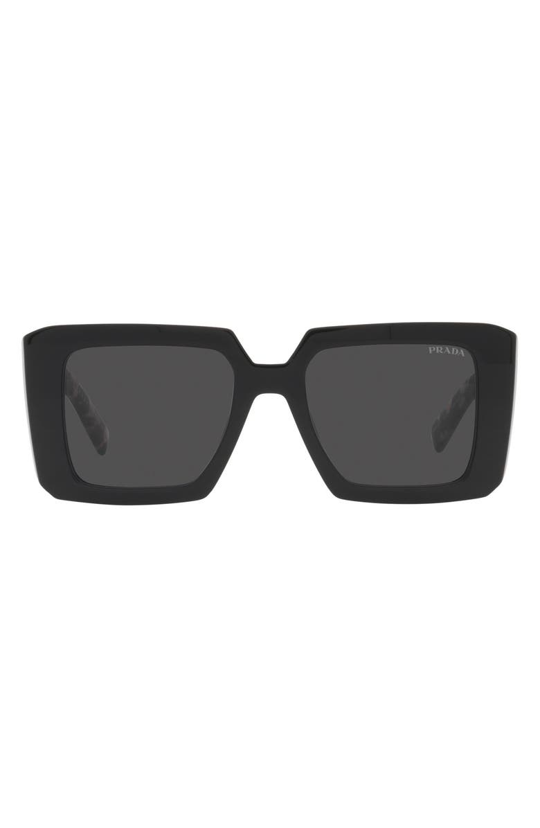 Prada 56mm Square Sunglasses, Main, color, 