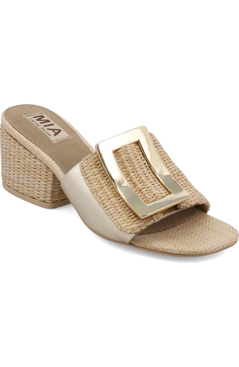 MIA Limited Edition Idania Block Heel Sandal, Main, color,