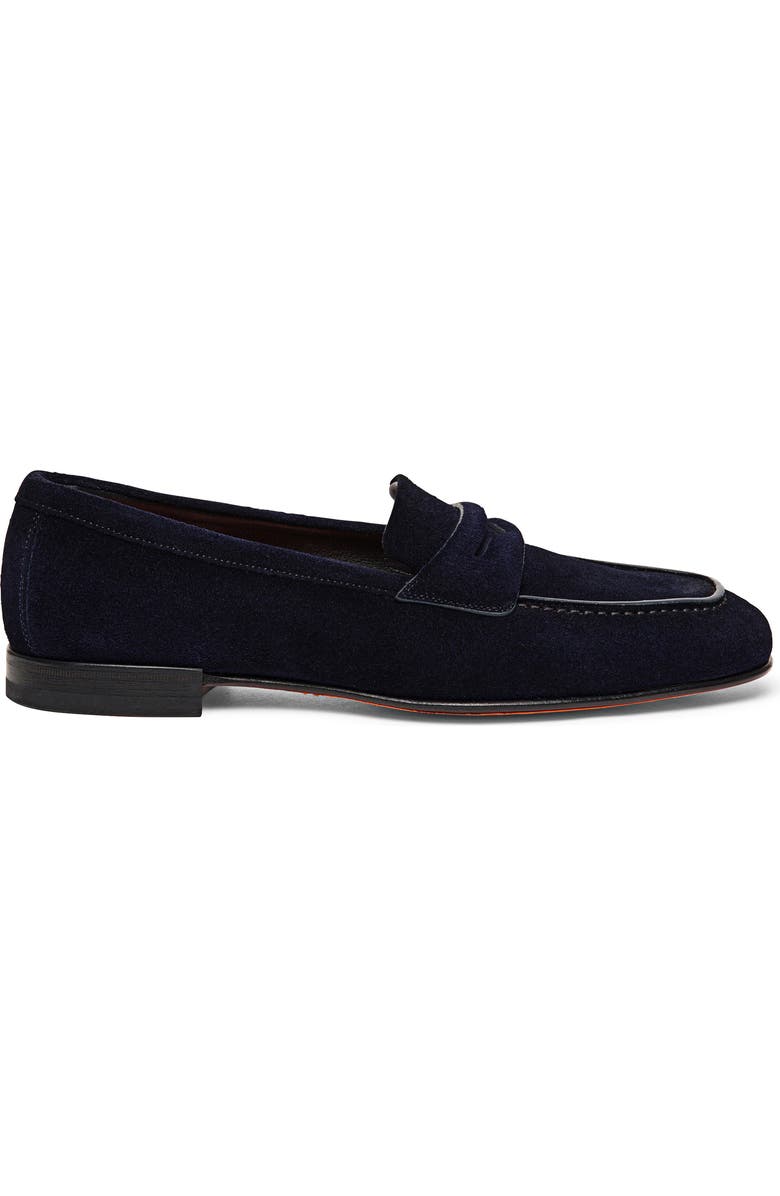 Santoni Figaro Penny Loafer, Alternate, color,