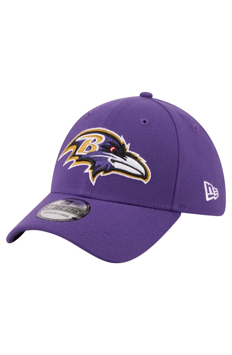 New Era Men's New Era Purple Baltimore Ravens Core Team 39THIRTY Flex Hat, Main, color, Purple